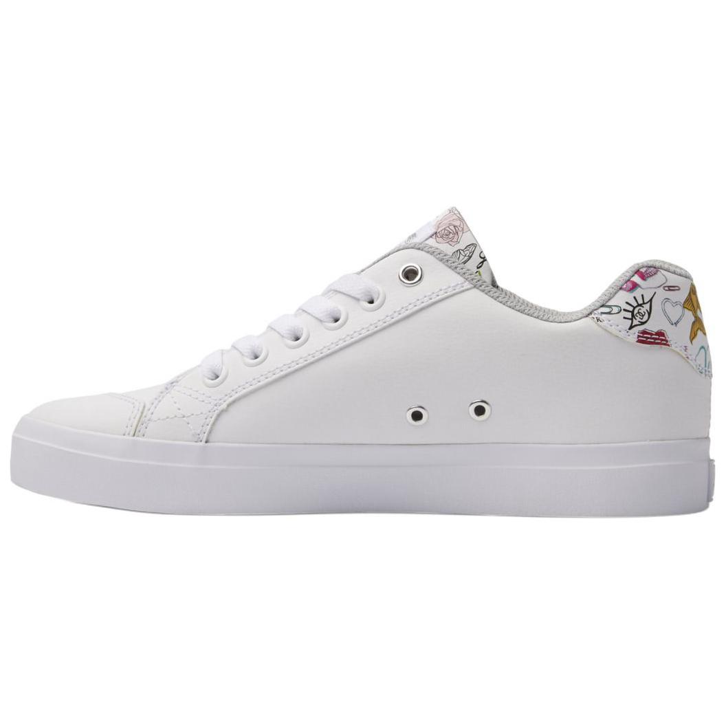 DC Shoes Chelsea Plus Se Sn Low top Skateboard Shoes Women's White