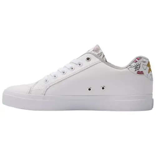 DC Shoes Chelsea Plus Se Sn Low top Skateboard Shoes Women's White