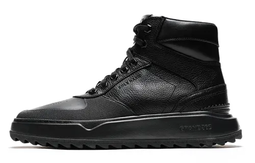 COLE HAAN Cow Leather Casual Shoes Men's Black