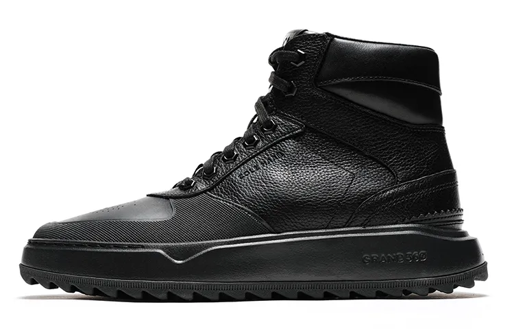 COLE HAAN Cow Leather Casual Shoes Men's Black