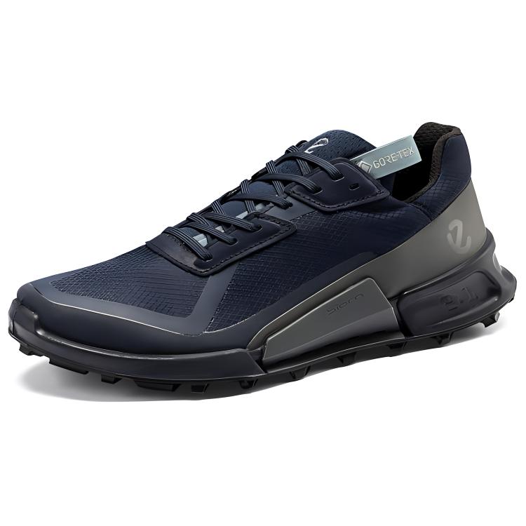 Ecco BIOM 2.1 X COUNTRY Cushioning Slip Resistant Low top Trail Running Shoes Men’s Blue