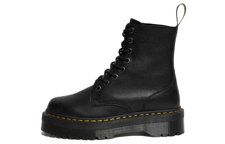 Jadon Dr.Martens 3 Pisa Leather Platform Boot 'Black'