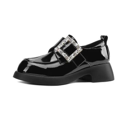 D FUSE SCANDINAVIA Ballet Flats Top Grain Cow Leather Loafers Low top Women's