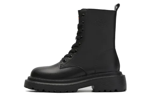Dickies Combat Boots Women's Black