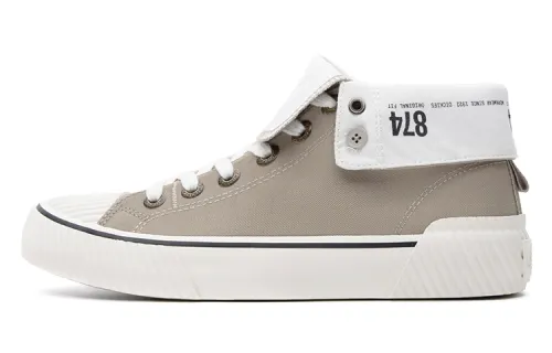Dickies 874 Collection Mid top Canvas Shoes Unisex Khaki