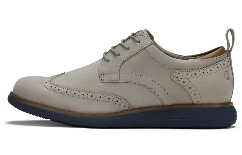 Clarks Casual Leather Shoes Men's Low Top Gray