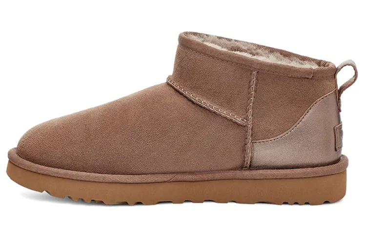 UGG Classic Novelty Ultra Mini Metallic 'Brown' Women's