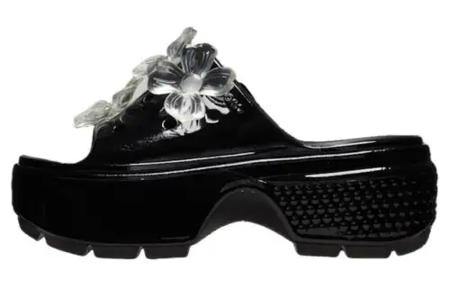 Crocs Slide Slippers Women's Black