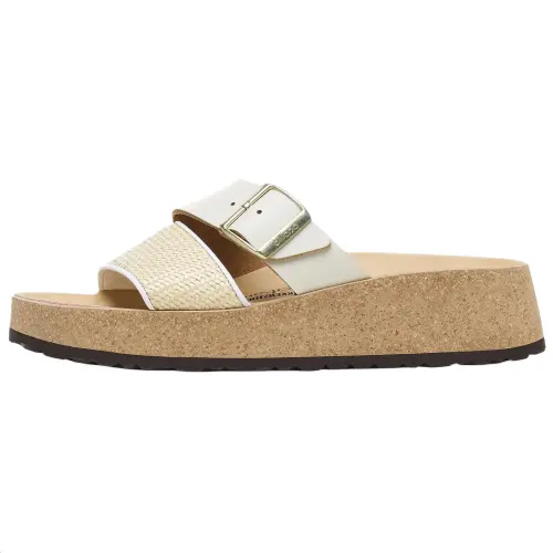 Birkenstock Slip Resistant Slide Slippers Women's Beige