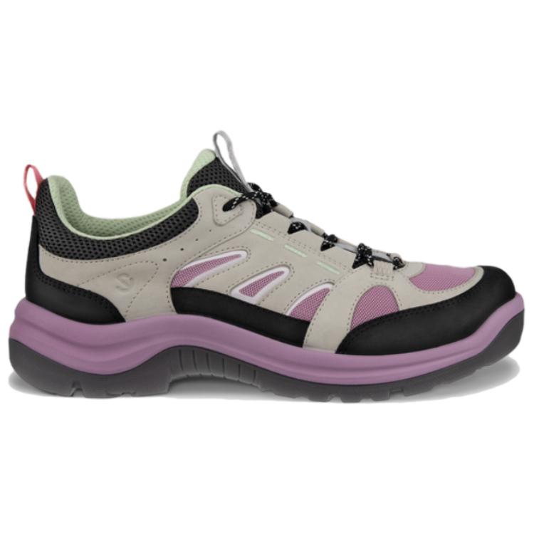 Ecco OFFROAD Leather Low top Outdoor Shoes Women’s Gray Purple
