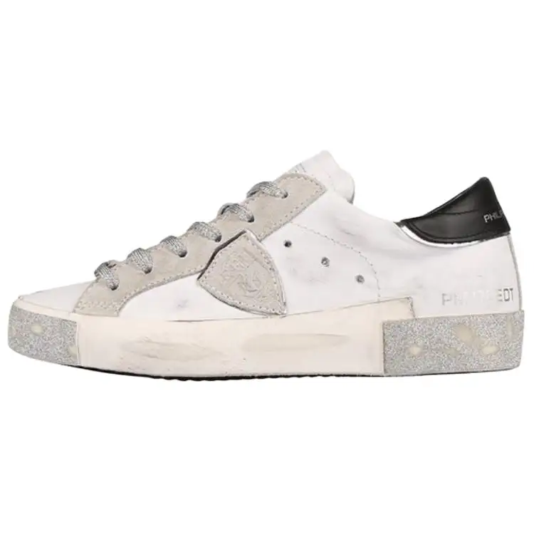 PHILIPPE MODEL Low top Skateboard Shoes Women's White Gray