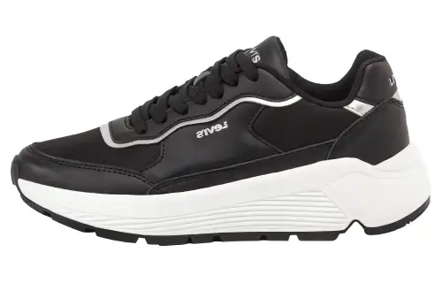 Levis Cushioning, Wear Resistant Low top Casual Shoes Women's Black