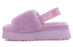 UGG DISCO Sheepskin Stylish Sandal Women's Whips Grass