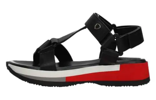 PHILIPPE MODEL Beach Sandals Women's Black White