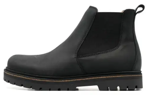 Birkenstock Stalon Natural Leather Nubuck 'Black'