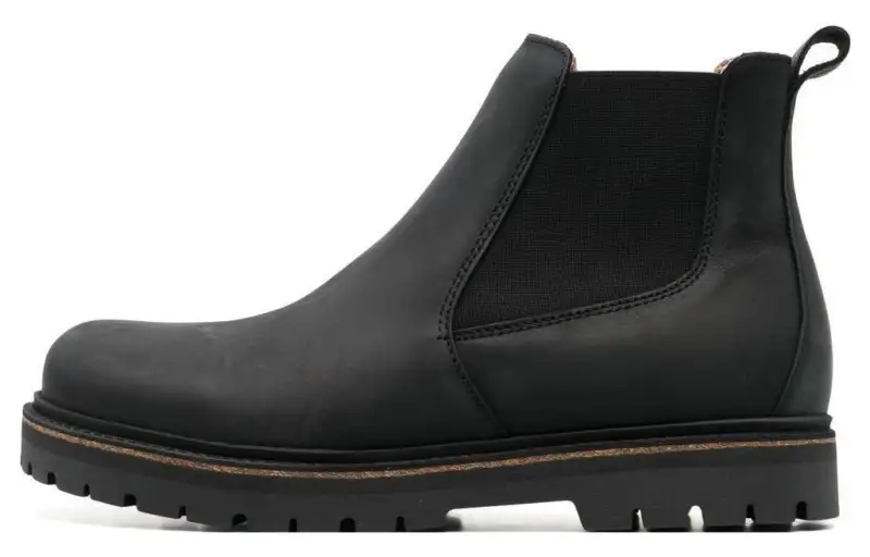 Birkenstock Stalon Natural Leather Nubuck 'Black'