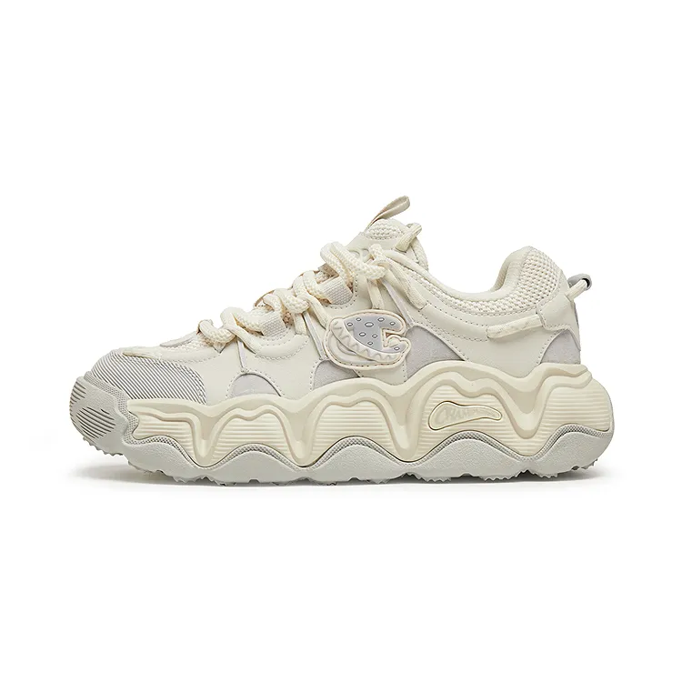 Champion Low top Casual Shoes Women's Milk White/Day Stone Gray