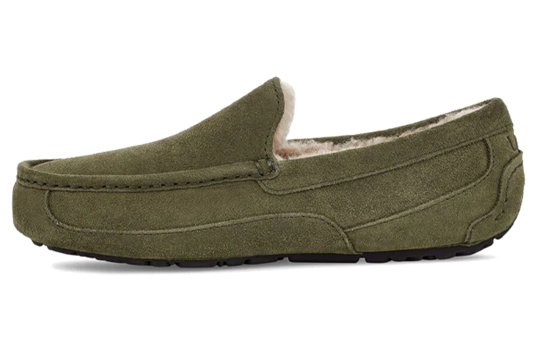 UGG Ascot Slipper Gommino Loafers Men's Olive Green
