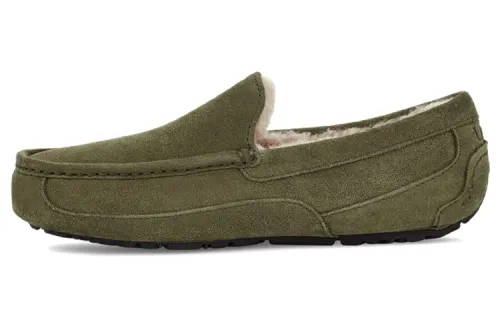 UGG Ascot Slipper Gommino Loafers Men's Olive Green