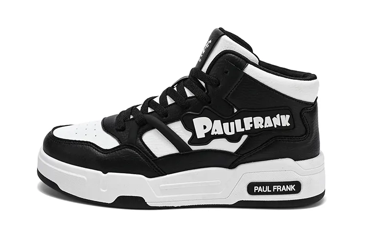 PAUL FRANK Abrasion Resistant High top Skateboard Shoes Men's