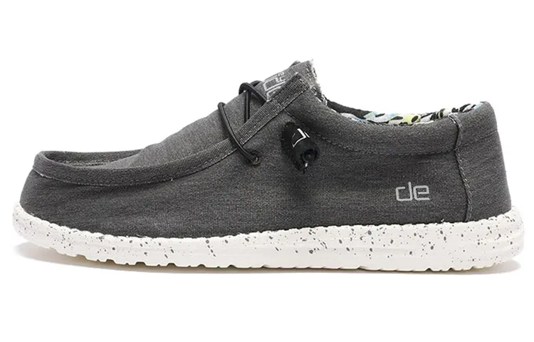 Heydude Casual Shoes Men's Low Top Gray