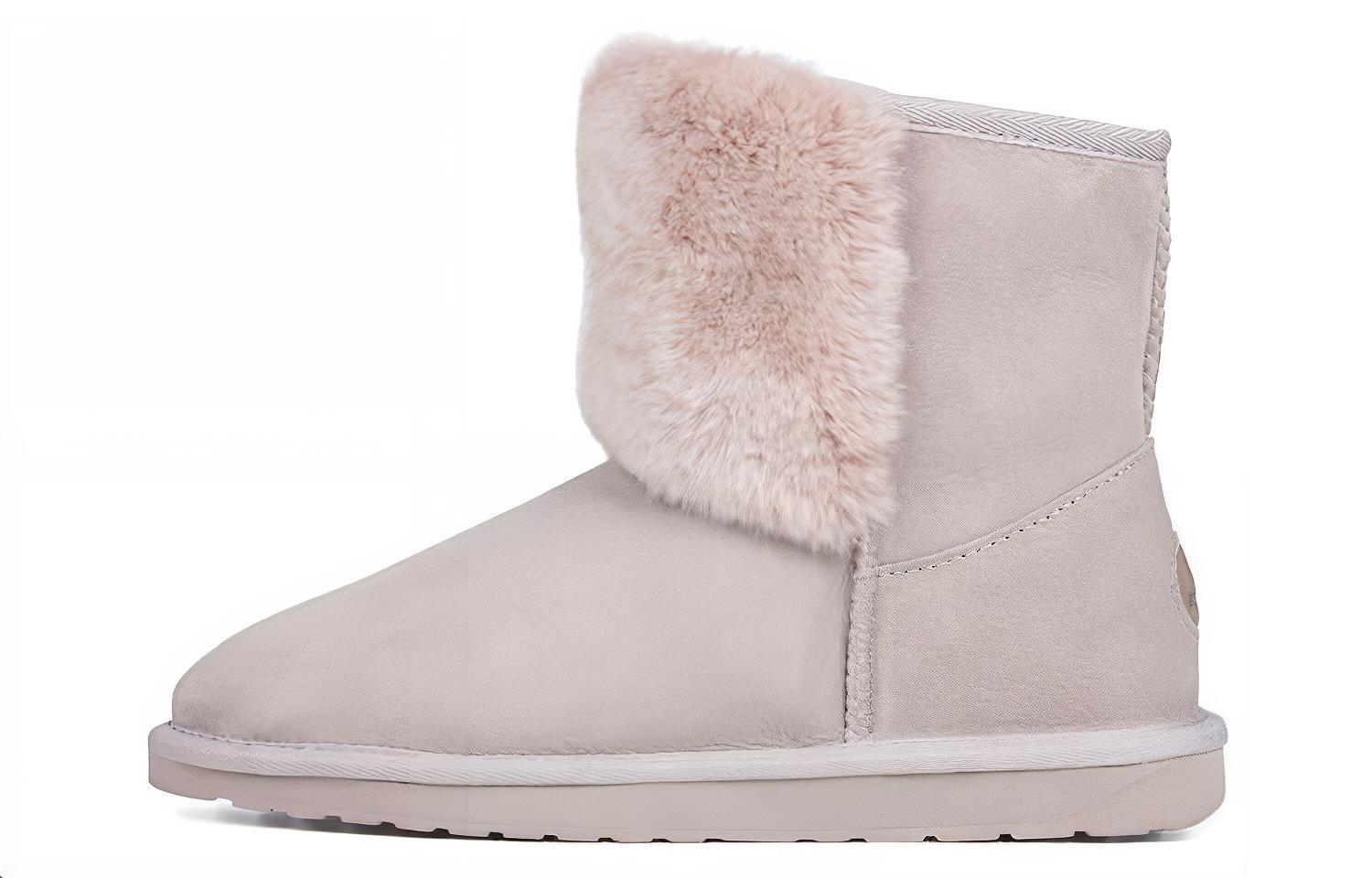 EMU Australia Sheepskin Comfortable And Trendy Ankle Length Snow Boots Women's Twilight Gray