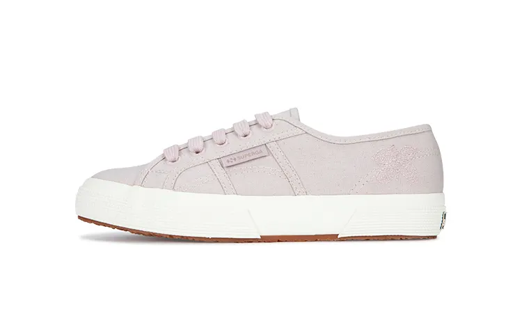 SUPERGA Slip Resistant, Abrasion Resistant, Breathable Low top Canvas Shoes Women's Pink
