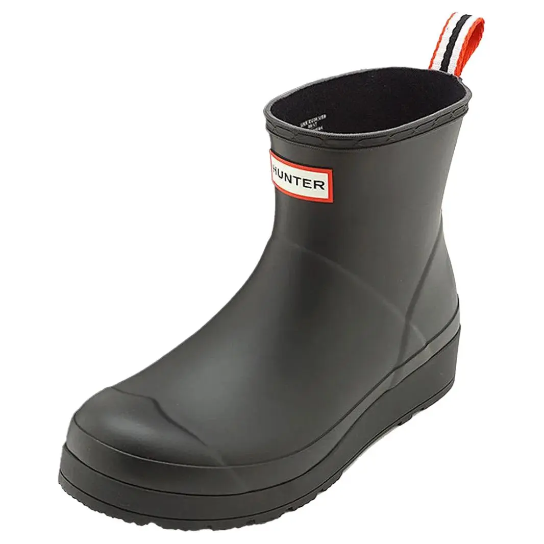 HUNTER Abrasion Resistant Cushioning Rain Boots Women's Black