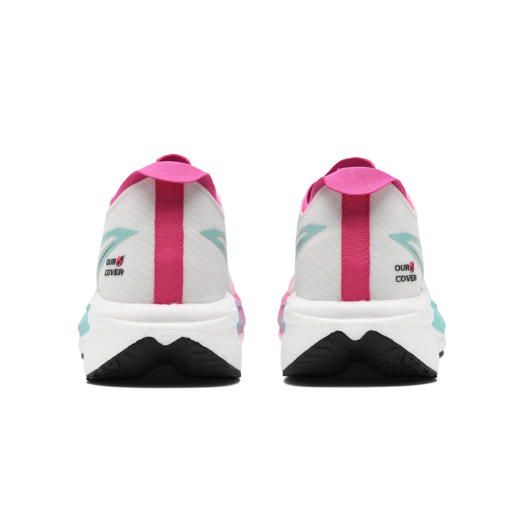 OURCOVER Running Shoes Unisex Rose Red