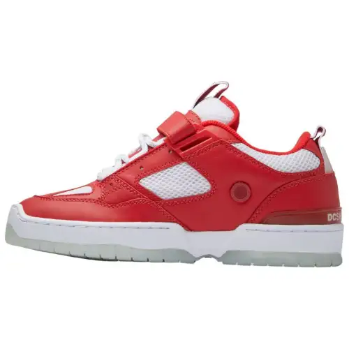 DC Shoes Leather Low top Casual Shoes Men's Red
