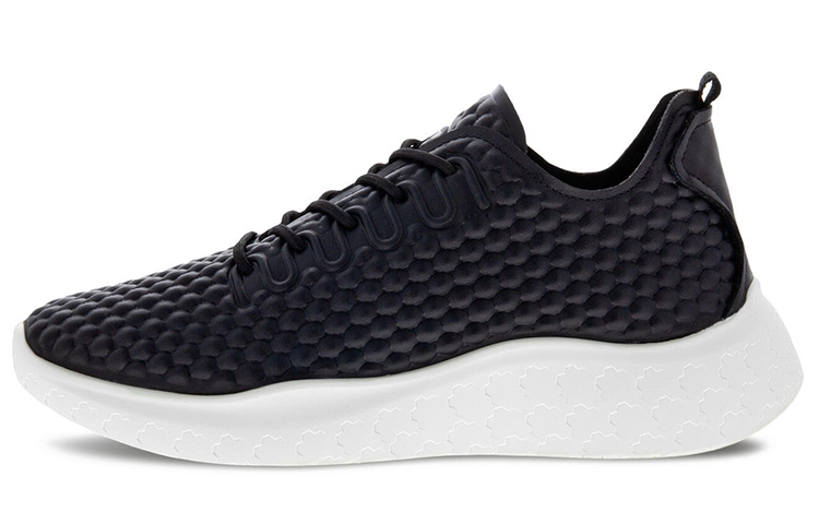 Ecco Yue Dong Leather Low top Casual Shoes Men's Black