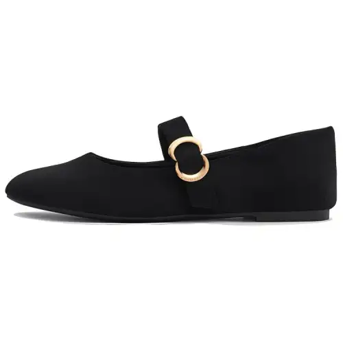 CHARLES&KEITH Women's Casual Shoes Women's Black Textured