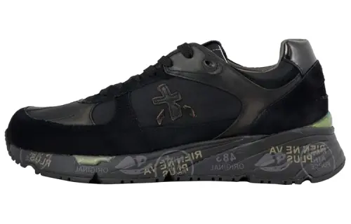 PREMIATA Mase Patched Low Top Sneakers