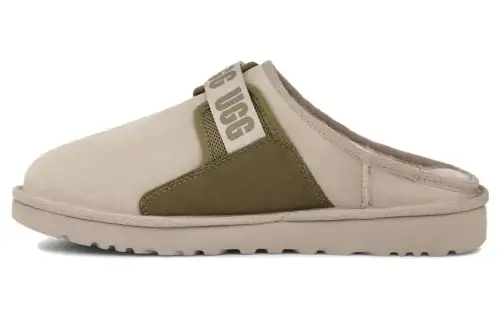 UGG Dune Slip On Slipper 'Beige Olive Green'