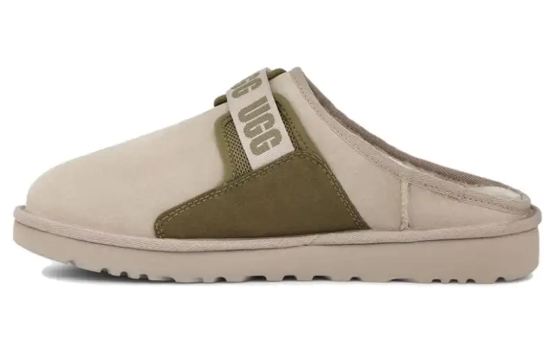 UGG Dune Slip On Slipper 'Beige Olive Green'