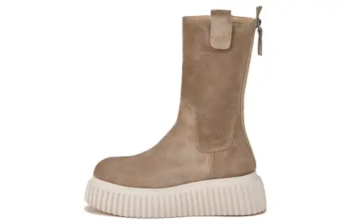 AGL Suede Ankle Boots 6CM Women's Tan