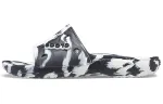 Crocs Classic Clog Slide Slippers Unisex Black/White