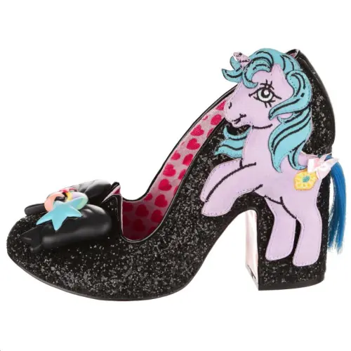 IRREGULAR CHOICE Chunky Heel High Heels Women's Black