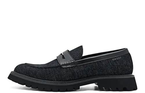 PEDRO Fabric Low top Casual Shoes Men's Black