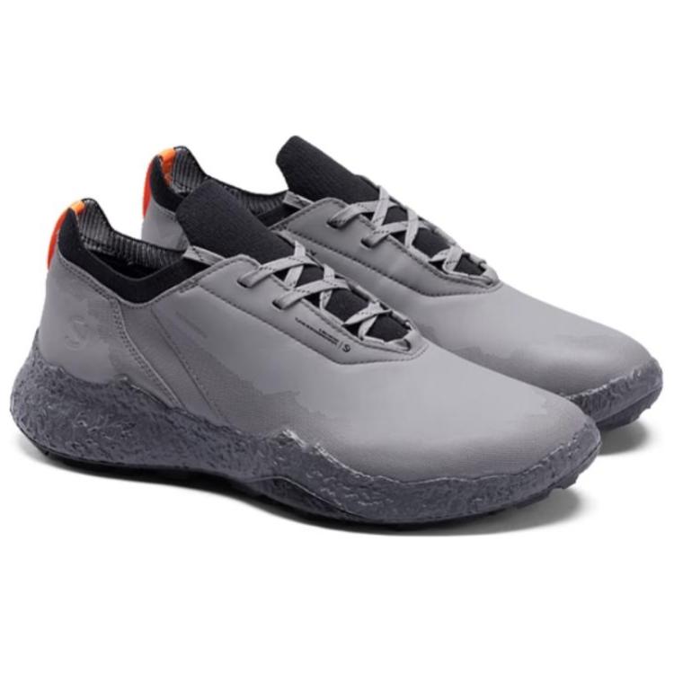 Ecco Golf Biom H5 Cow Leather Abrasion Resistant Low top Golf Shoes Men’s Gray