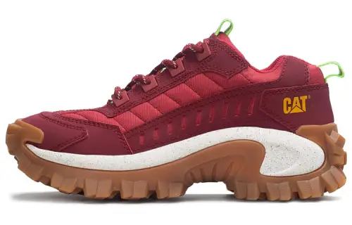 CAT Chunky Sneakers Men's Low Top Red