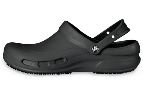 Crocs Bistro Slip Resistant Work Clog Black