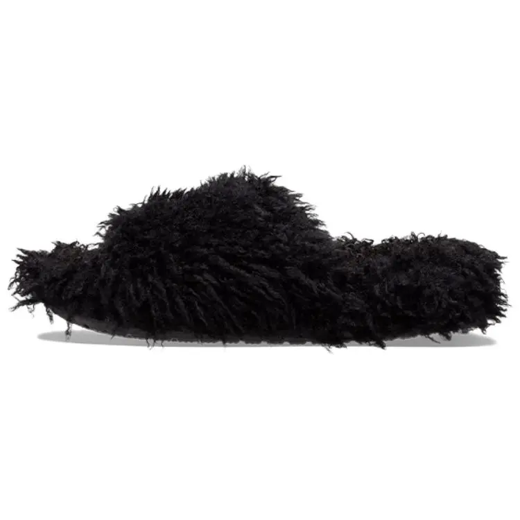 Crocs EVA Abrasion Resistant Abrasion Resistant Slide Slippers Women's Black