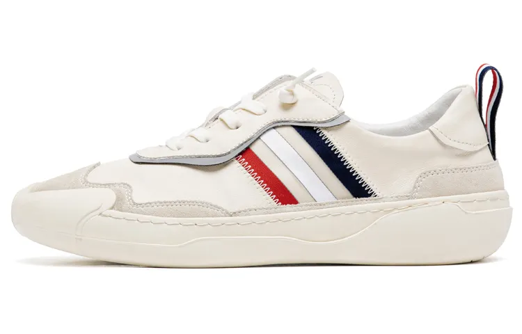 Anthony Miles Anthony Miller Stylish Skateboarding Shoes Men's Ecru