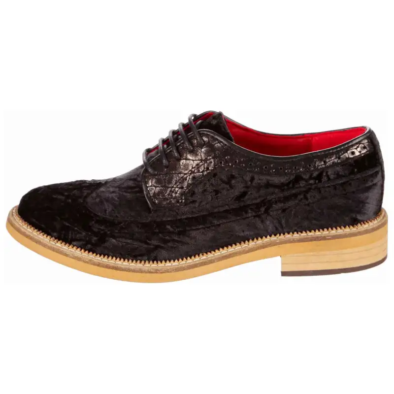 IRREGULAR CHOICE Fashion Casual Leather Shoes Women's Black