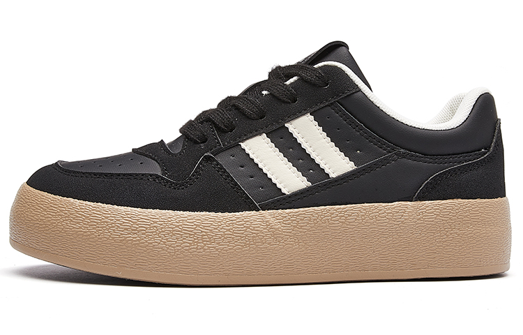 La Chapelle Synthetic Leather Height Increasing Lightweight Low top Skateboard Shoes Women's