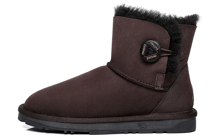 EVERAU Snow Boots Women's Chocolate