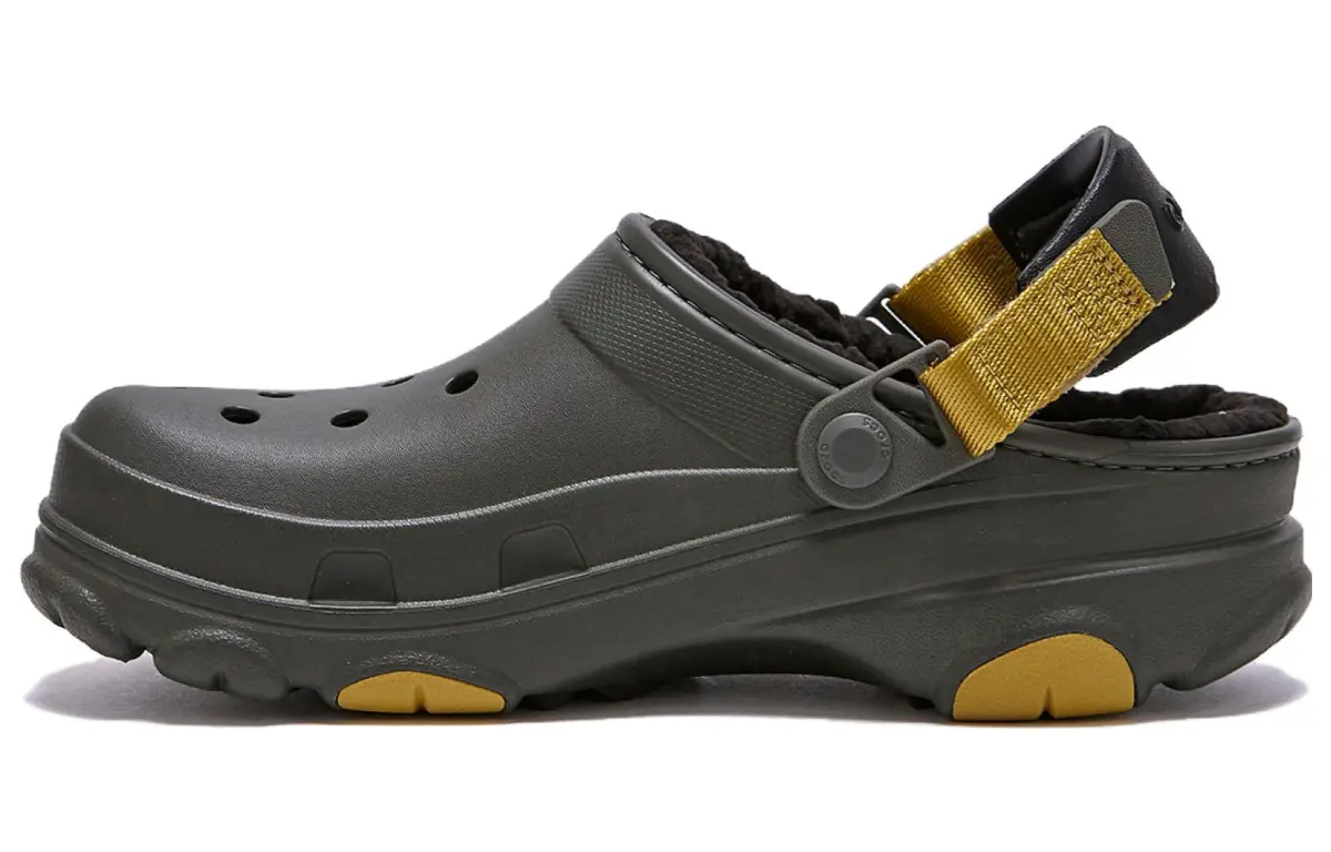 Crocs All Terrian Lined Clogs 'Dusty Olive'