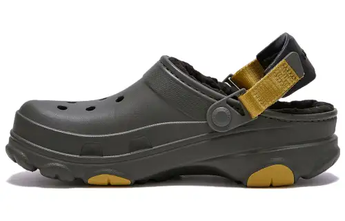 Crocs All Terrian Lined Clogs 'Dusty Olive'