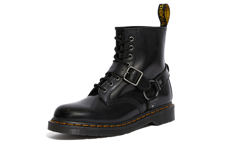 Dr. Martens Bradfield Triangle 8 Combat Boots Black Unisex